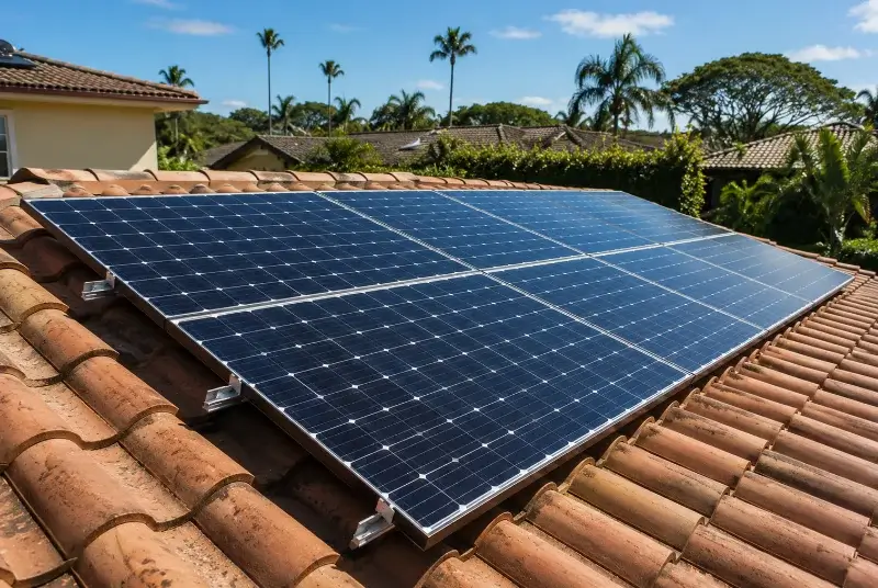 Installation de panneaux solaires à Saint-Pompain