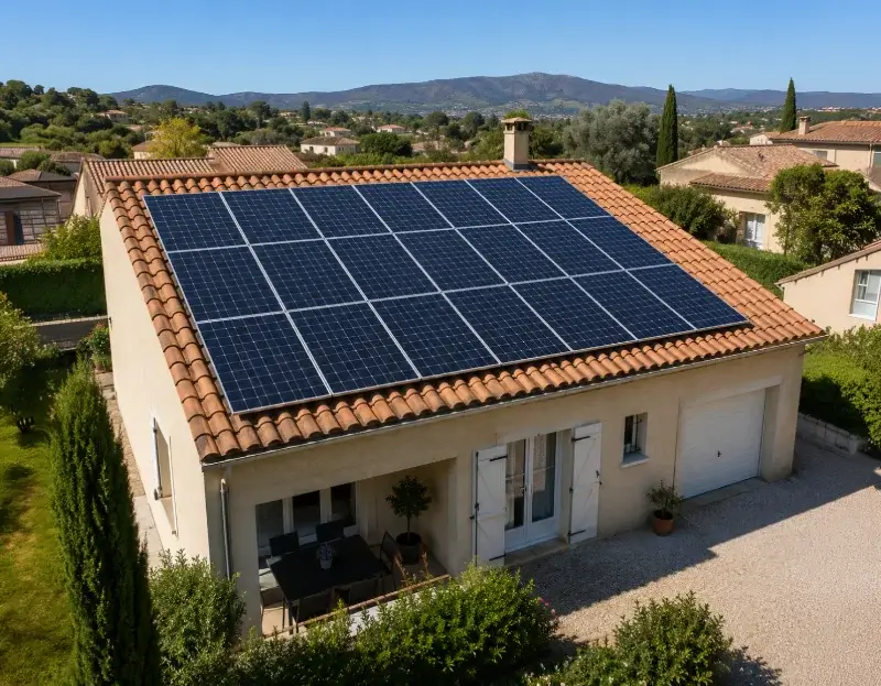 Prime à l'autoconsommation panneaux solaires Saint-Pompain — aide financière de l'État